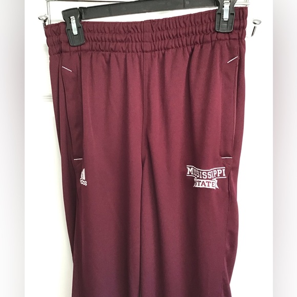 Adidas Official Mississippi State Warm Up Pants Sweat Pants Sz S - Picture 3 of 3